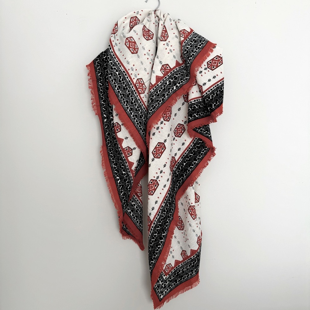 H&M Tribal Blanket Scarf